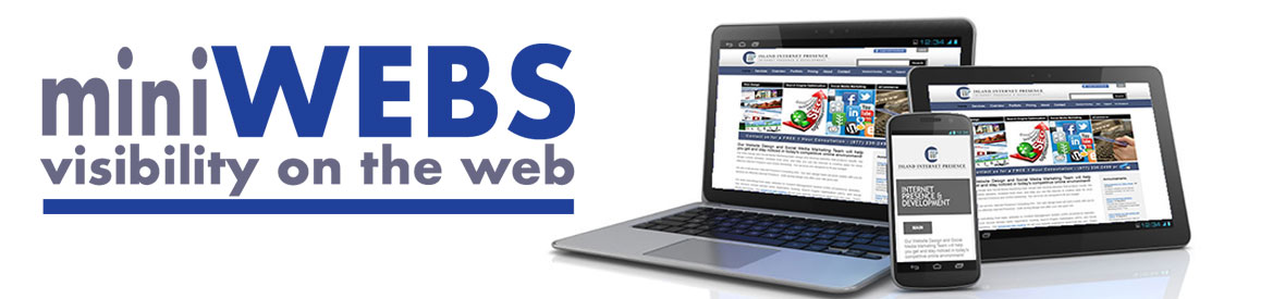 Miniwebs - Website Design, Hosting and Management
